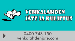 Vehkalahden Jäte ja Kuljetus Oy logo